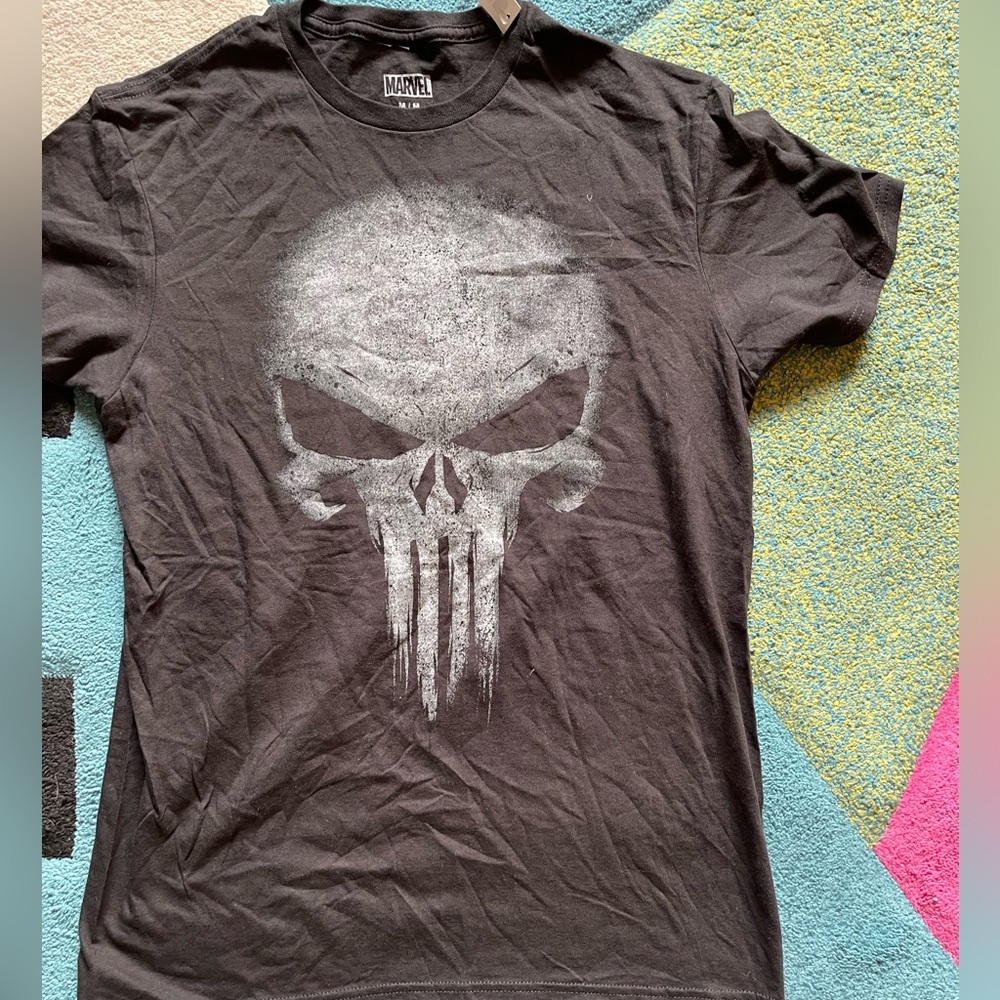 Marvel Black Graphic T-Shirt for Men